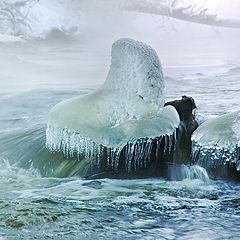 фото "2010 г. Зимняя река Пехорка. Этюд 1."