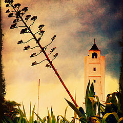photo "Sidi Bou Said town. A minaret."