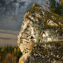 photo "Golden mountain"