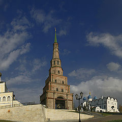 photo "Kazan. View of the Church in the name of the Entry into the temple of the Most Pure Virgin, Tower Sy"