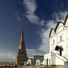 photo "Kazan. View of the Tower Syuyumbike, Annunciation Cathedral"