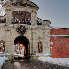 фото "Петровские ворота Петропавловской крепости"