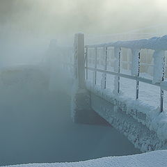 фото "замерзший мост..."