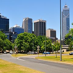 фото "Perth City Skyline"