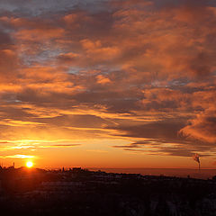 photo "Восход Солнца в Праге"