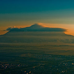 photo "Dawn over Mount Beshtau"