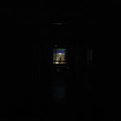 фото "the  window in the dark room"