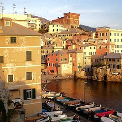 photo "colours of Boccadasse, Genoa"