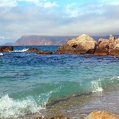 photo "Крым,Балаклава,море,волна,лазурь прибрежных волн"