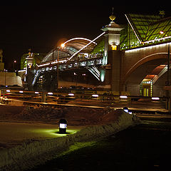 photo "Pedestrian Bridge Bogdan Khmelnitsky"