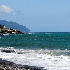 photo "watching Portofino from Genoa"