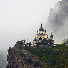 фото "Храм в облаках"