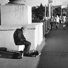 фото "Люди на мосту"