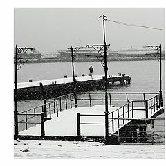 фото "A man on a pier..."