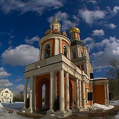 фото "малыш и храм"