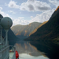 photo "Sailing on the fjord"