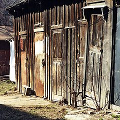 фото "Весенние сараи"