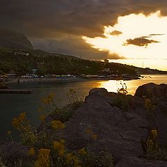 фото "Рассвет перед грозой"