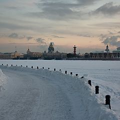 фото "Зимний вечер. Нева"