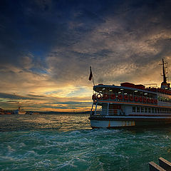 photo "morning ship"