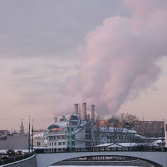 photo "The smoke of the fatherland"