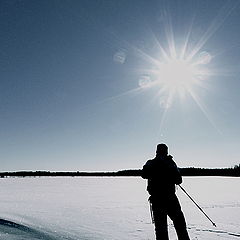 фото "Snowshoeing"