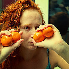 photo "Tangerine’s  Juggling"