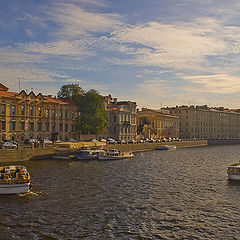 photo "At the Fontanka River on a summer day .."