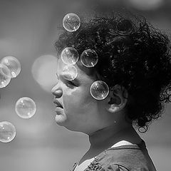 photo "About a girl EMO and bubbles"