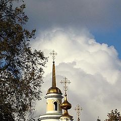 photo "храм,купола,церковь,Россия"