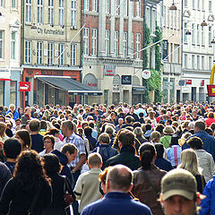 photo "Copenhagen Pedestrian Street "Stroeget""