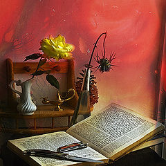photo "With a book and knives"