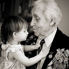 photo "Thank you, great-grandpa..."