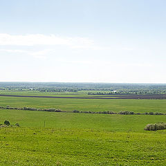 photo "панорама, луг, река"