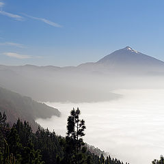 photo "Teide in cream"