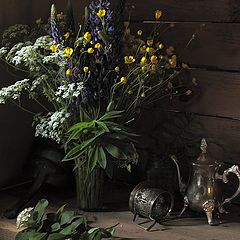 photo "Bouquet with lupine"