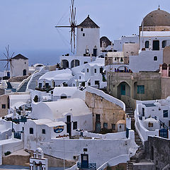 photo "Rainy Santorini"