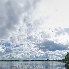 photo "Midsummer at Lake Vatjusjarvi"