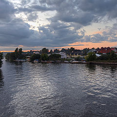 photo "Evening on the Volga River"