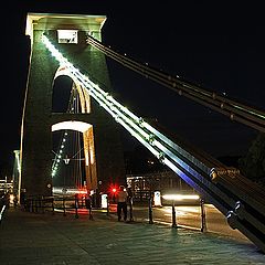 фото "Творение великого Брунеля Clifton Suspension Bridge."