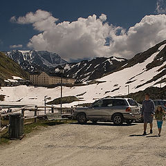 photo "Alps. Pass San Bernard"