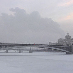 photo "about a snowy winter in Moscow"