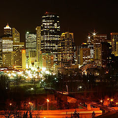 фото "Calgary DT, Night (2006)"