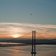 photo "Sunset over the Tagus"