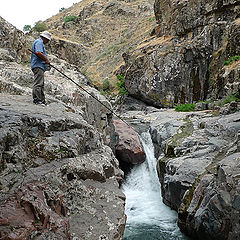 photo "Fisher of trout"