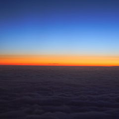 фото "Sunset Above the Clouds"