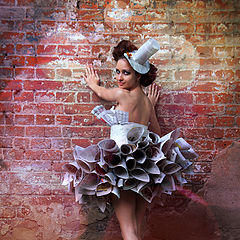фото "Paper dress"