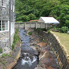 photo "The small river running to the sea."