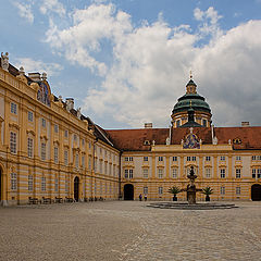 photo "Courtyard of abbey"