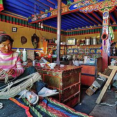 photo "In tibetian house"